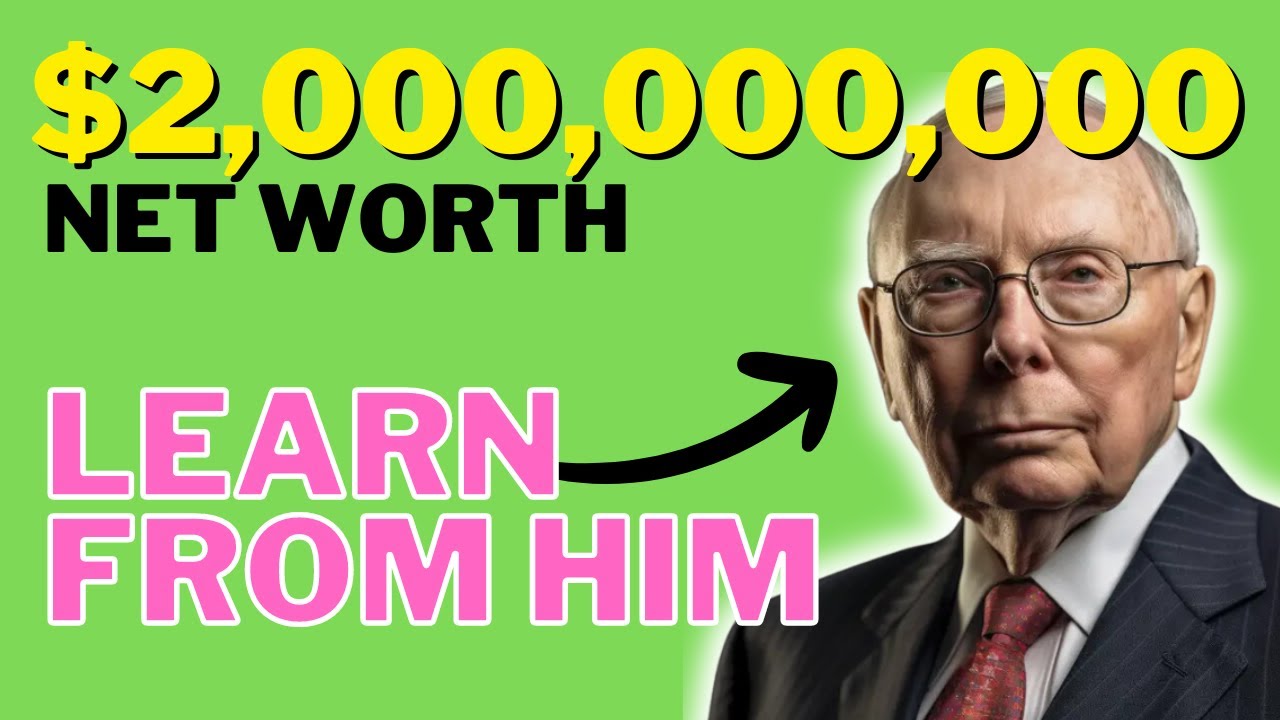 Charlie Munger Financial Advice | How to Get Rich in 2023 and ...