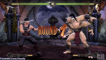 Mortal Kombat 9 Kung Lao Vs. Noob Saibot