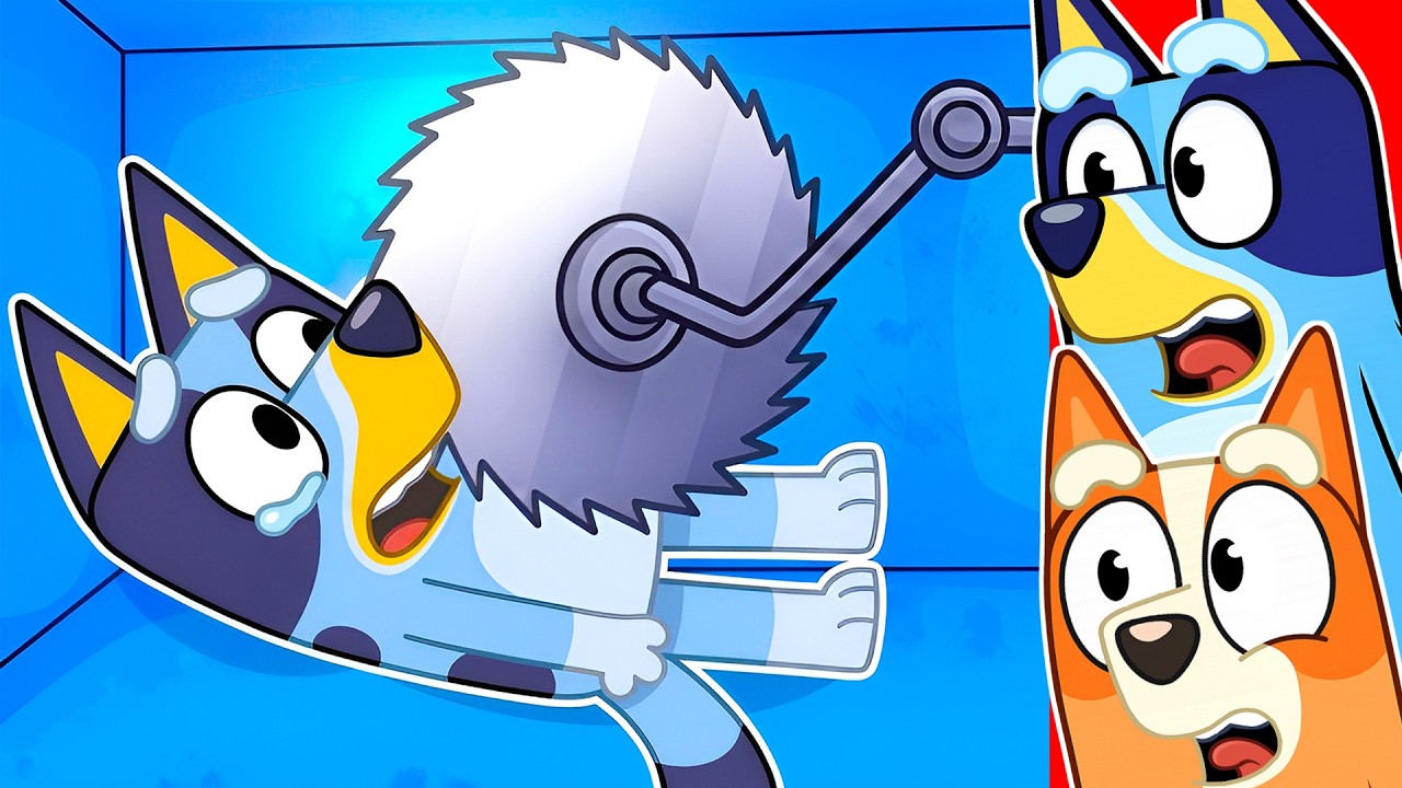 Reacting to SHREDDING BLUEY! (Funny Animations)
