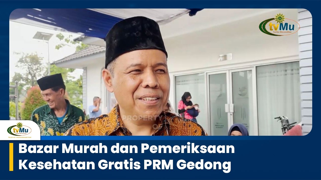 Bazar Murah dan Pemeriksaan Kesehatan Gratis PRM Gedong