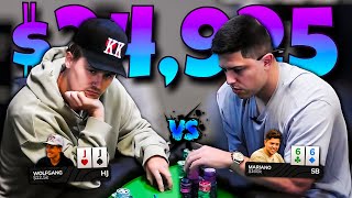 I Play a $25,000 POT vs. Mariano | Poker Vlog #241