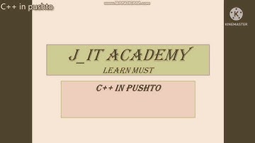 J_IT Academy. Comments in C++ in pashto