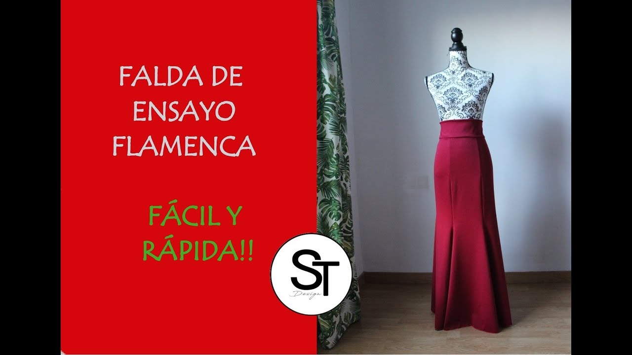Faldas de ensayo flamenco