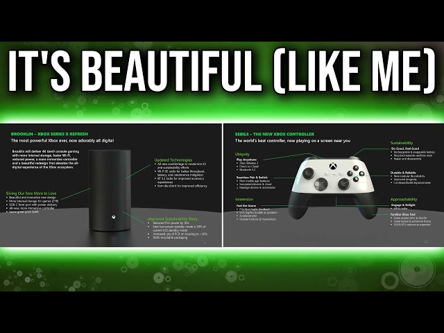 A New Xbox (And Controller) Revealed 