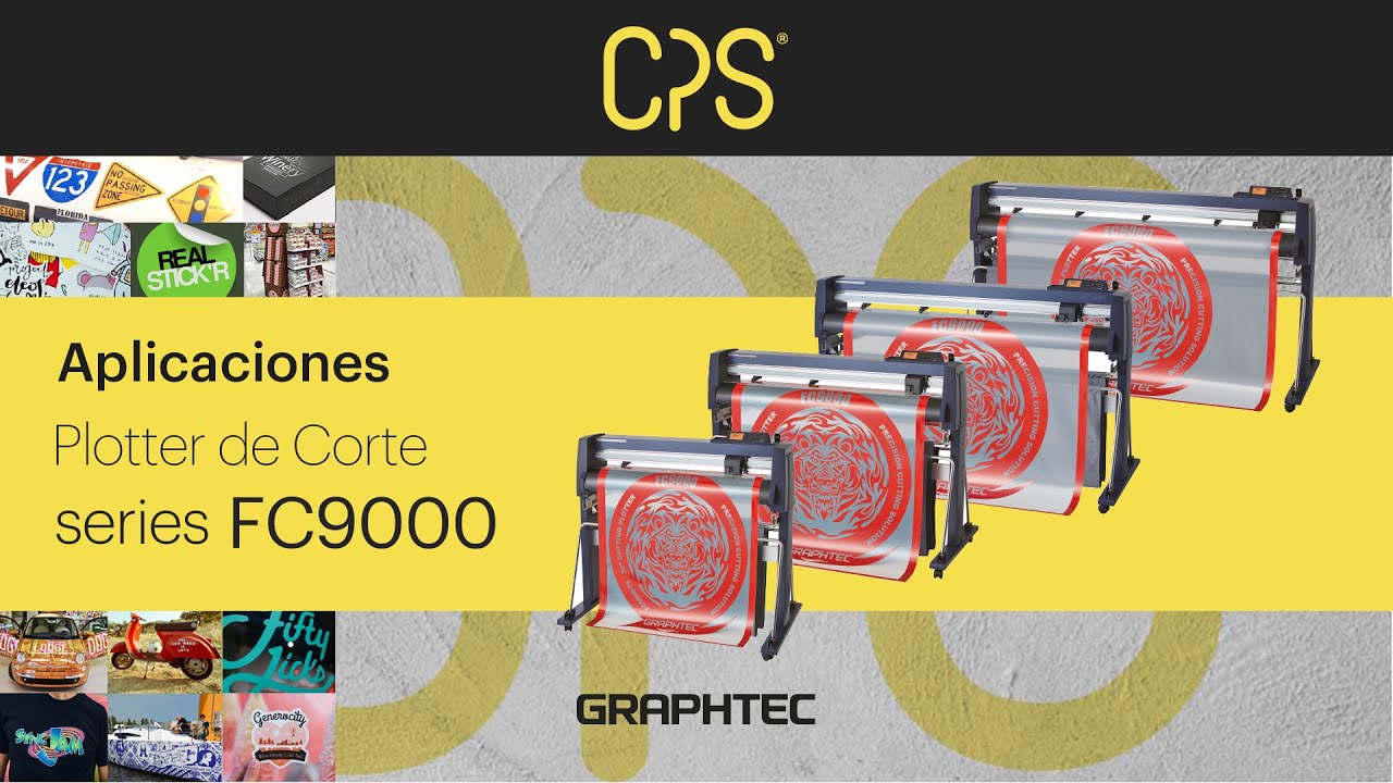 Plotter de corte Graphtec, serie CE-7000 - Tubelite