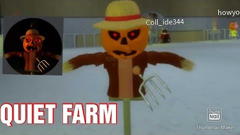 How to get QUIET FARM + QUIET FARM MORPH IN ACCURATE PIGGY ROLEPLAY