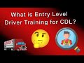 What is Entry Level Driver Training (ELDT) for CDL - Winsor Driving School