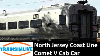 Let's Play Train Simulator 2016 - North Jersey Coast Line, Comet V Cab Car