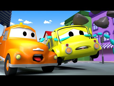 21. Mesto áut: Odťahové auto Tom - Autobus Lily 2