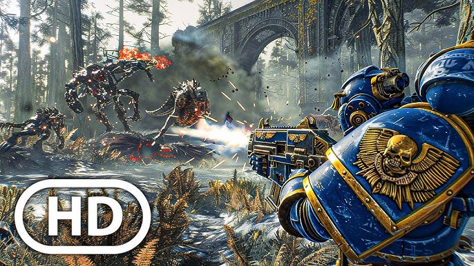 Warhammer 40,000 Space Marine 2 NEW Gameplay 4K (No Commentary) 