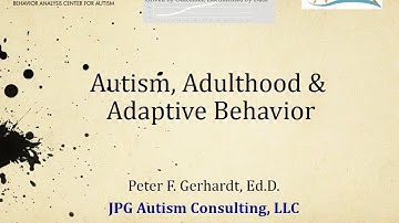 Autism and Adaptive Skills for Adulthood I Kennedy Krieger Institute