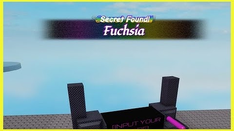 How to get FUCHSIA Badge in SECRET UNIVERSE Roblox