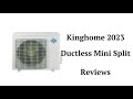 HvacRepairGuy 2023 Kinghome Brand Ductless Mini Split Reviews