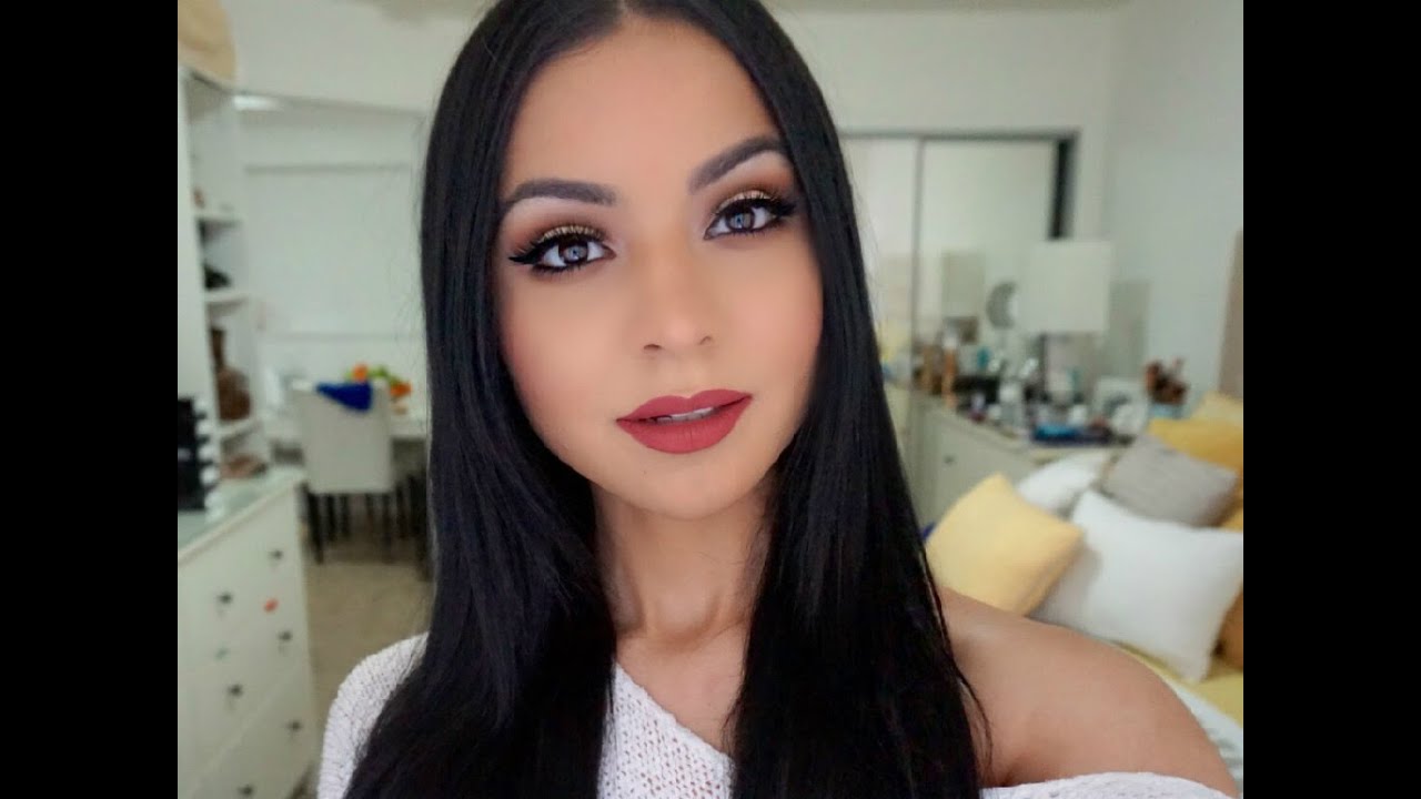 My Everyday Makeup Tutorial Diana Saldana YouTube