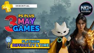 PlayStation Plus Essential May 2026 - Completion Times & Platinum Difficulty