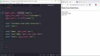 Celebrity PHP Tutorial - 6 - HTML Form Processing Wealth