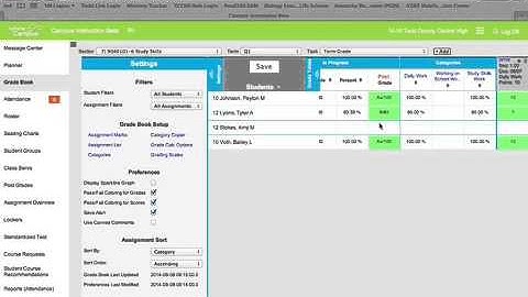 IC Posting of Grades