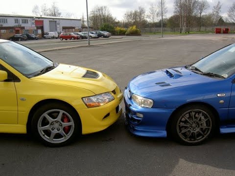 viii meaning Subaru Impreza P1 and Mitsubishi Evo 8 VIII