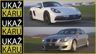 4K | LEGENDÁRNÍ V10 V BMW M5 E60 | PORSCHE 718 CAYMAN GTS | EGMONT GARAGE vol. II | EZY HÝBL