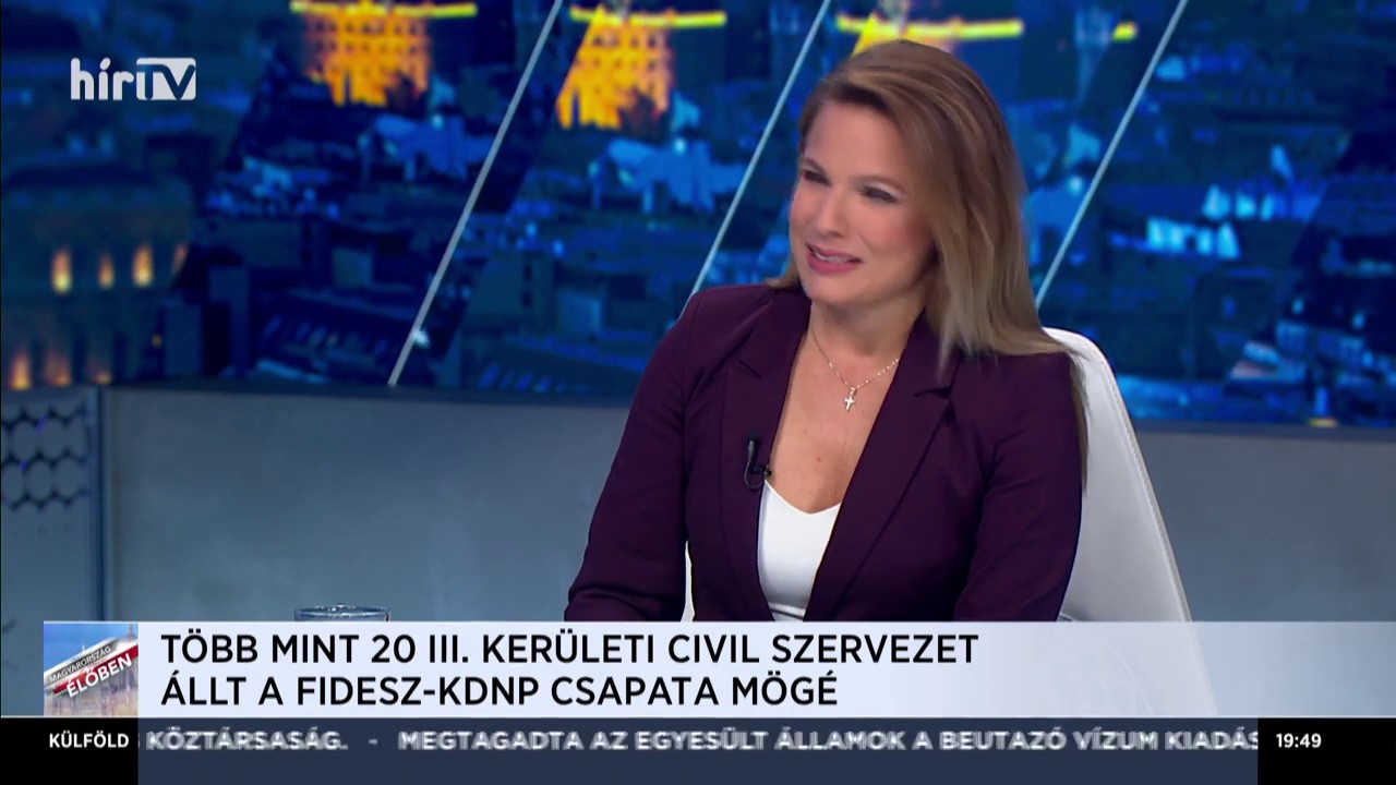 hír tv terc Magyarország élőben Bús Balázzsal (2019-09-24) - HÍR TV