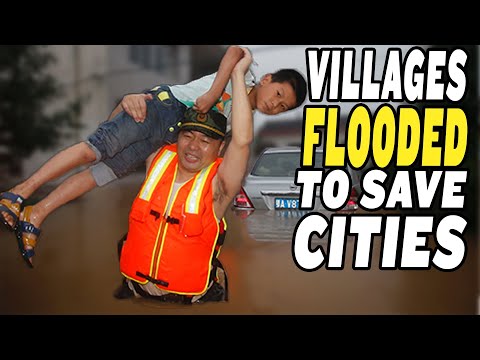 China Floods Villagers’ Homes to Save Cities