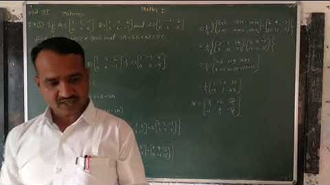 Determinant and Matrices ; lecture 7 by Atul Limgude sir