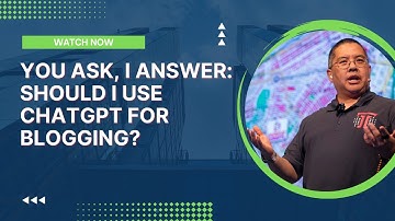 You Ask, I Answer: Should I Use ChatGPT for Blogging?