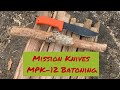 Mission Knives USA MPK-12 BATONING TEST