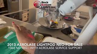 2013 Aerolase Lightpod Neo Nd Yag 1064nm Laser For Sale