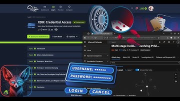 TryHackMe XDR: Credential Access -  Full Walkthrough 2025 - Microsoft Defender XDR