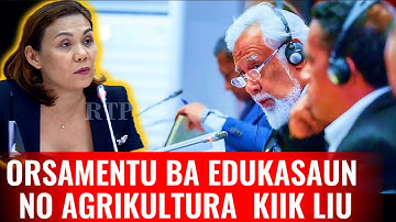 ALOKASAUN OJE 2026 BA EDUKASAUN NO AGRIKULTURA KIIK LIU‼️