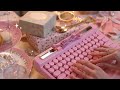 Princess Keyboard Typing For Fancy Relaxation (ASMR no speaking)