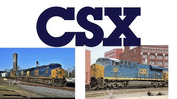 CSX and their heritage units vs foamers