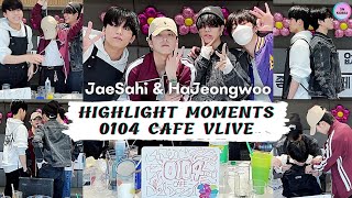 [ENG SUB] Highlight TREASURE 0104 Cafe VLive JaeSahi HaJeongwoo Jaehyuk Asahi Haruto Jeongwoo 210522