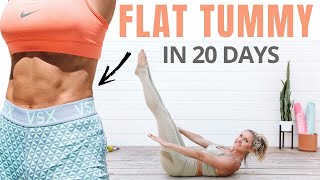 FLAT TUMMy in 20 DAYS | Rebecca Louise