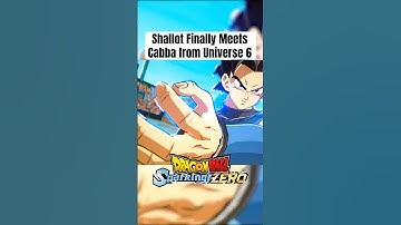 Shallot and Cabba Interaction in Dragon Ball Sparking Zero #dragonball #sparkingzero #anime