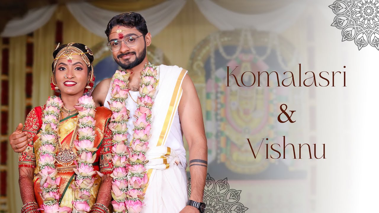 Komalasri & Vishnu | Wedding Candid |  www.tebostudios.com | 2025