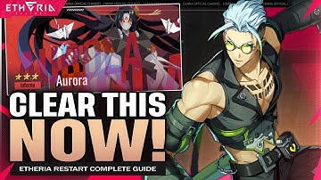 GET AHEAD NOW! The BEST GUIDE to Aurora | Etheria Restart