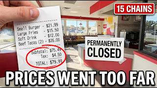 15 Restaurant Chains That Pushed Prices Too Far and Paid for It