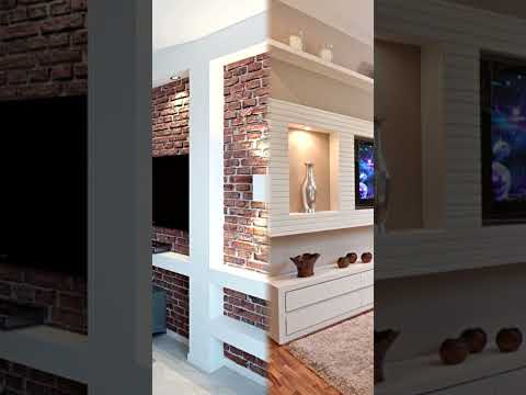 Video: How to make a niche for a TV from drywall with your own hands?