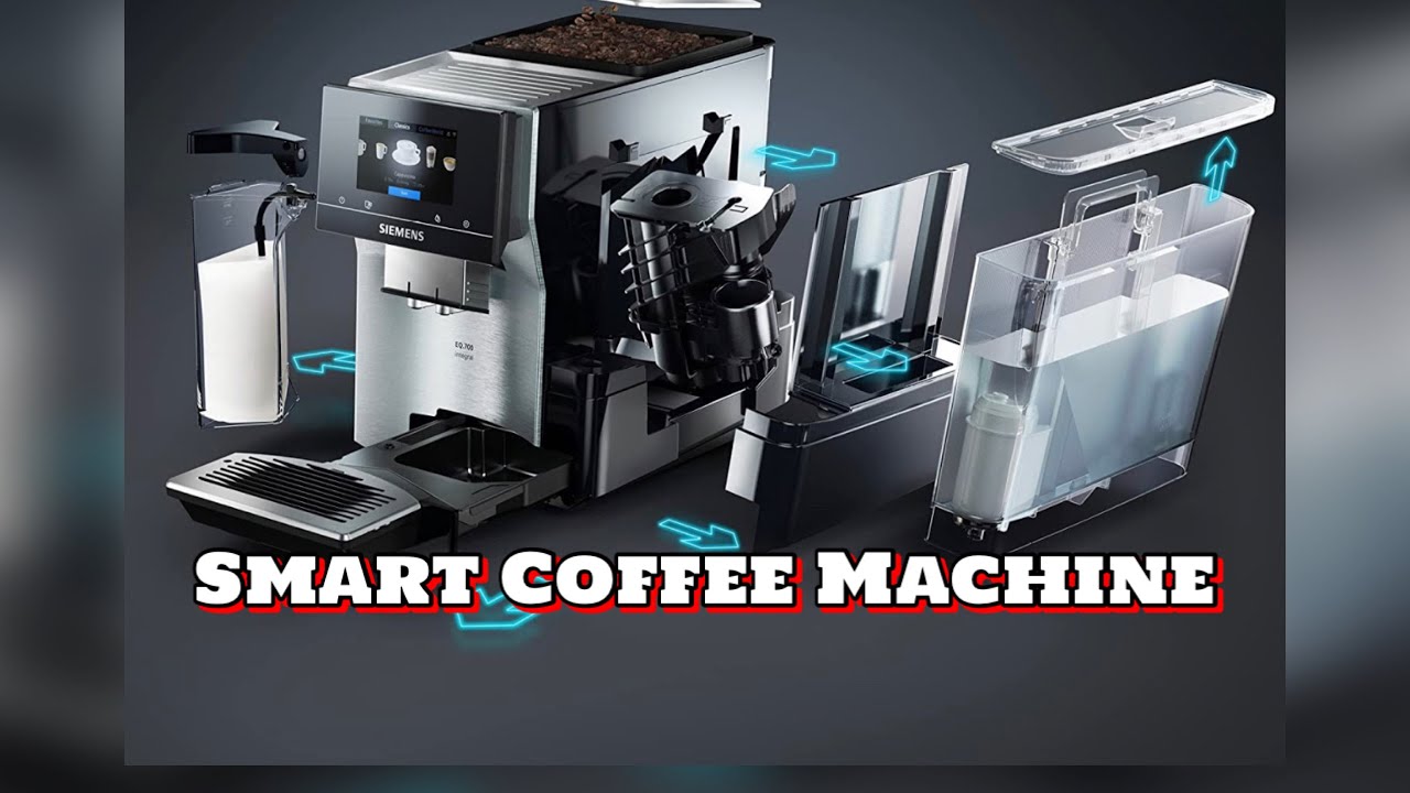 Siemens Eq.700 Integral Tq707D03 Coffee Machine || Coffee Machine With App  - Youtube