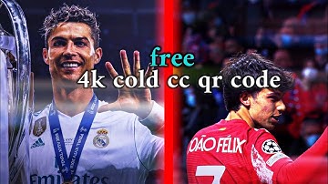 free 4k cold cc pack in alight motion(Qr code) 🔥