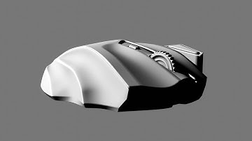 hardsurface modeling in blender timelapse modeling a gaming mouse