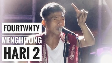 FOURTWNTY - MENGHITUNG HARI 2 (with lyric) | Anda Cover | Live From Authenticity Fest - Palembang