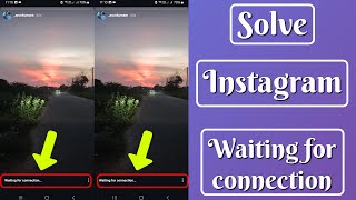 Instagram Story Waiting For Connection | Instagram Story Posting Problem Solve