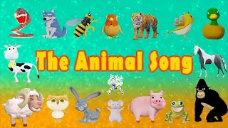 These Are the Sounds of Animals for Kids AJTA4 || Edufam Kids Song and Nursery Rhymes