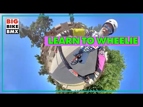 Learn to wheelie a 29 inch BMX bike - from a 47 year old dad.