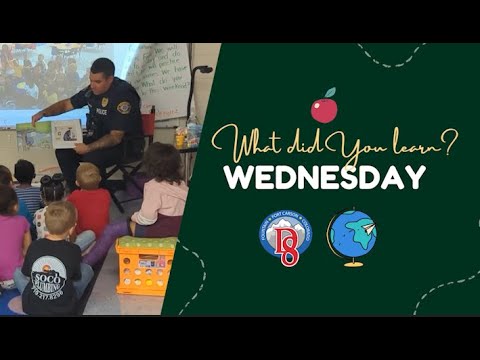 What Did You Learn Wednesday #10| Conrad Early Learning Center