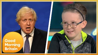 9-Year-Old Whose Marcus Rashford Letter Went Viral Urges Boris Johnson To Tackle Racial Abuse | GMB