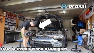 How To Install Vland Sequential Headlights On Mitsubishi Lancer